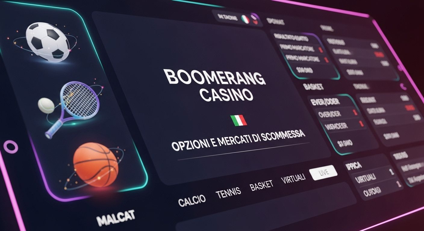 Opzioni e mercati di scommesse match betting