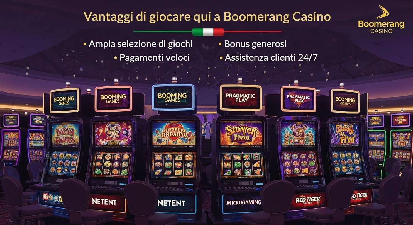 Fornitori di giochi e software boomerang casino slots